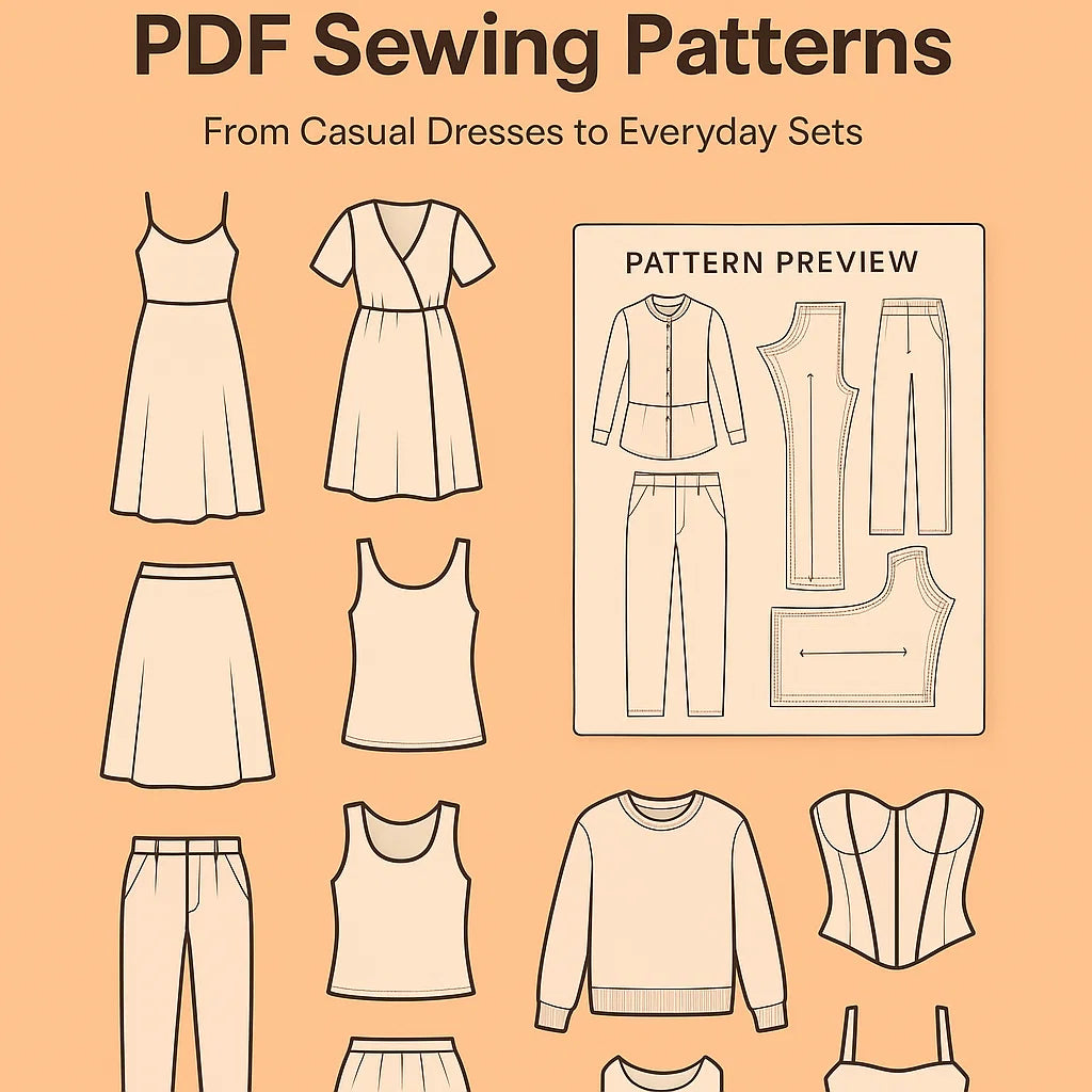550+ Sewing Patterns Mega Bundle