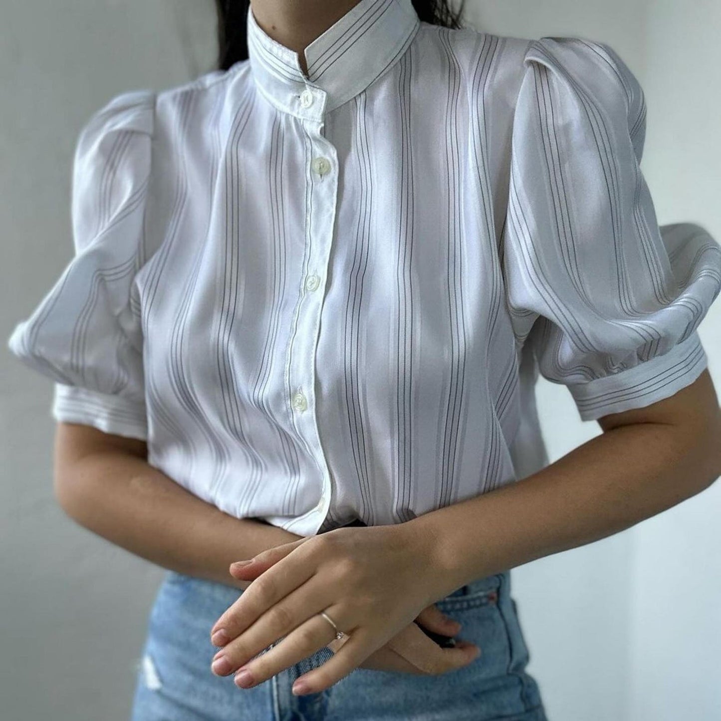 Vintage Bishop Sleeve Blouse Sewing Pattern
