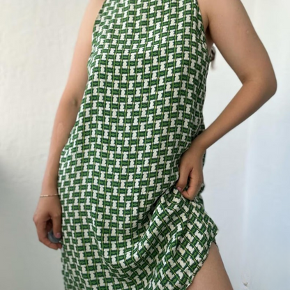 Trapeze Sleeveless Dress Sewing Pattern