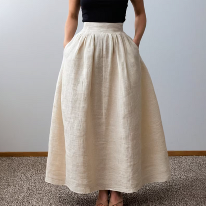 Linen Maxi Skirt Sewing Pattern