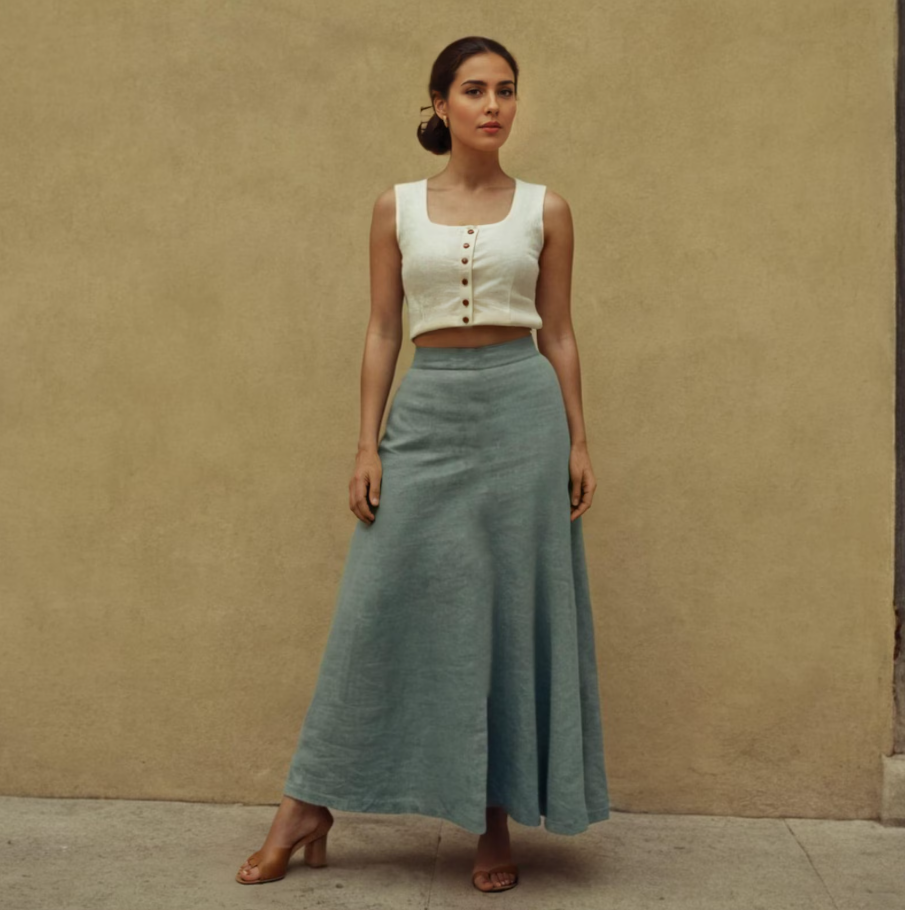 Linen Two-Piece Set Sewing Pattern