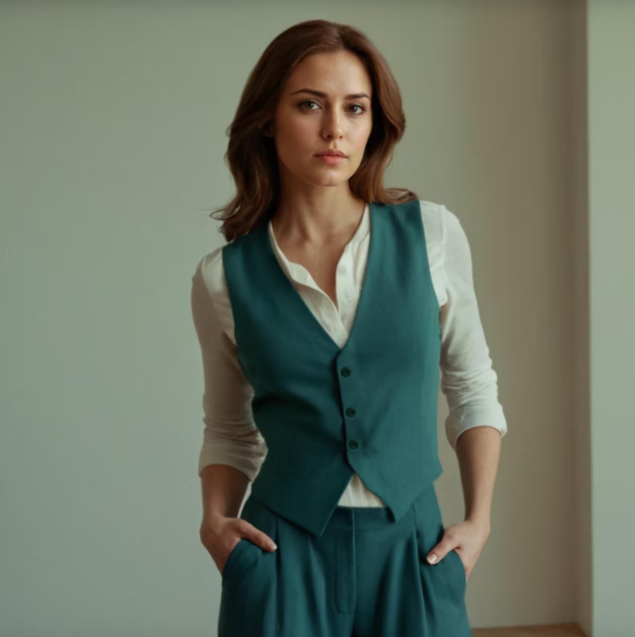 Classic Women’s Vest PDF Sewing Pattern