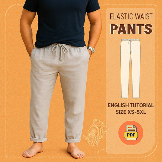 Men’s Linen Pants Sewing Pattern