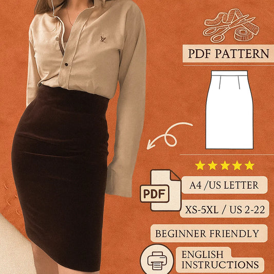 Pencil Skirt Sewing Pattern