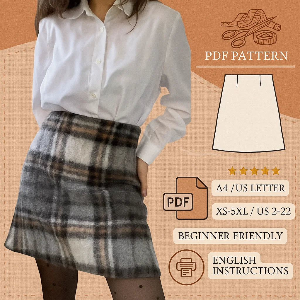 Mini Skirt Sewing Patter