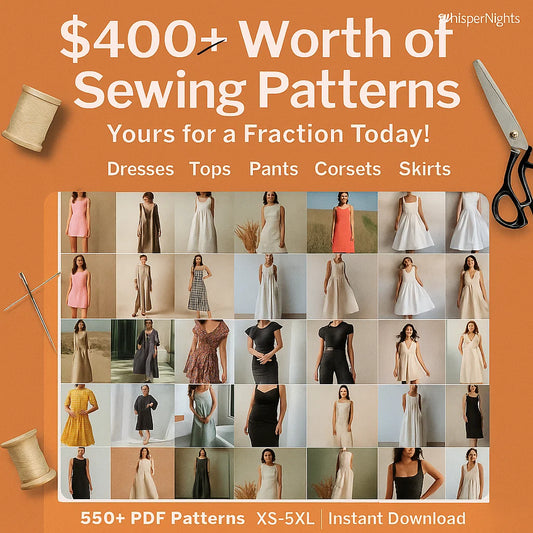 550+ Sewing Patterns Mega Bundle
