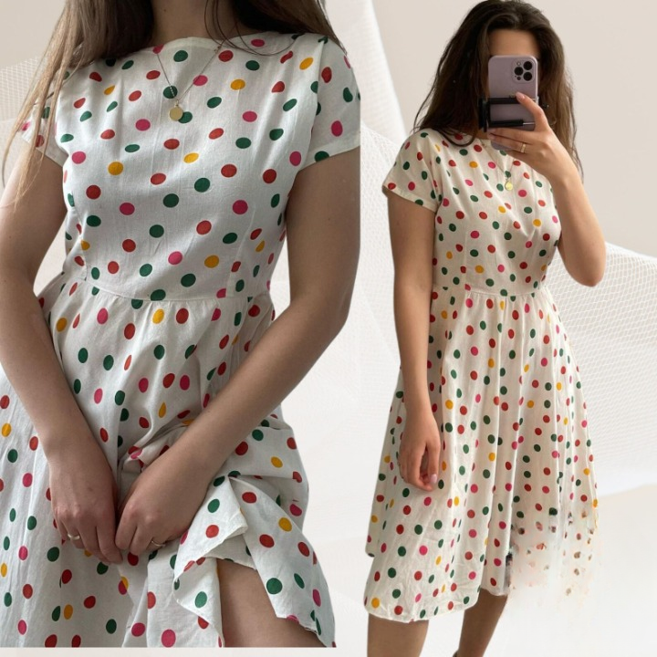 Simple Cotton Dress PDF Sewing Pattern