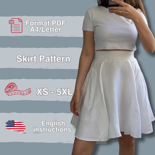 School Skirt Sewing Pattern