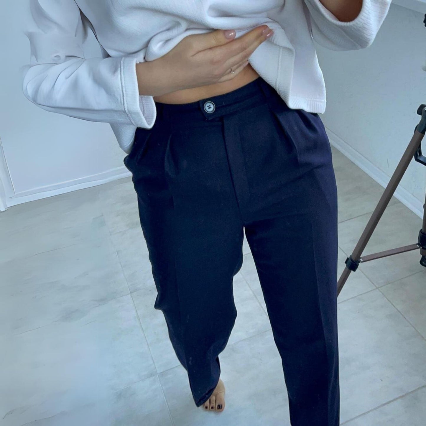 High Waist Pants Sewing Pattern