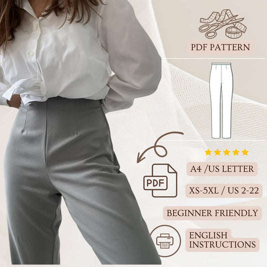 Cigarette Pants Pattern