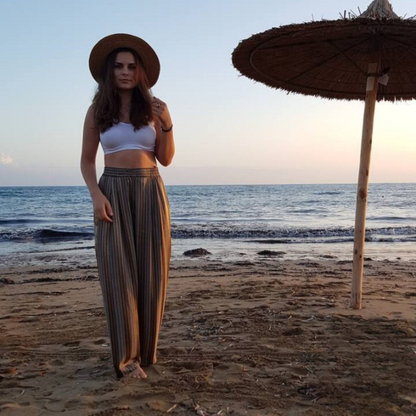 Elastic Waist Beach Pants Pattern