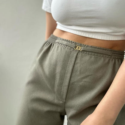 Elastic Waist Pants PDF Pattern