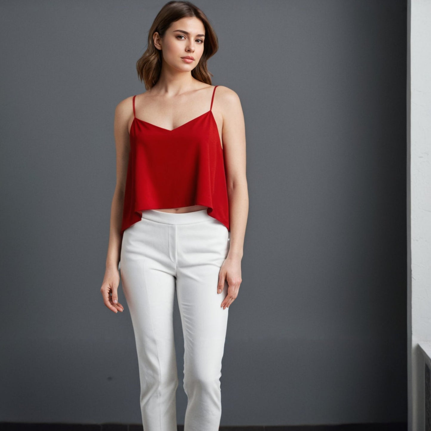 Asymmetrical Cami Top Sewing Pattern