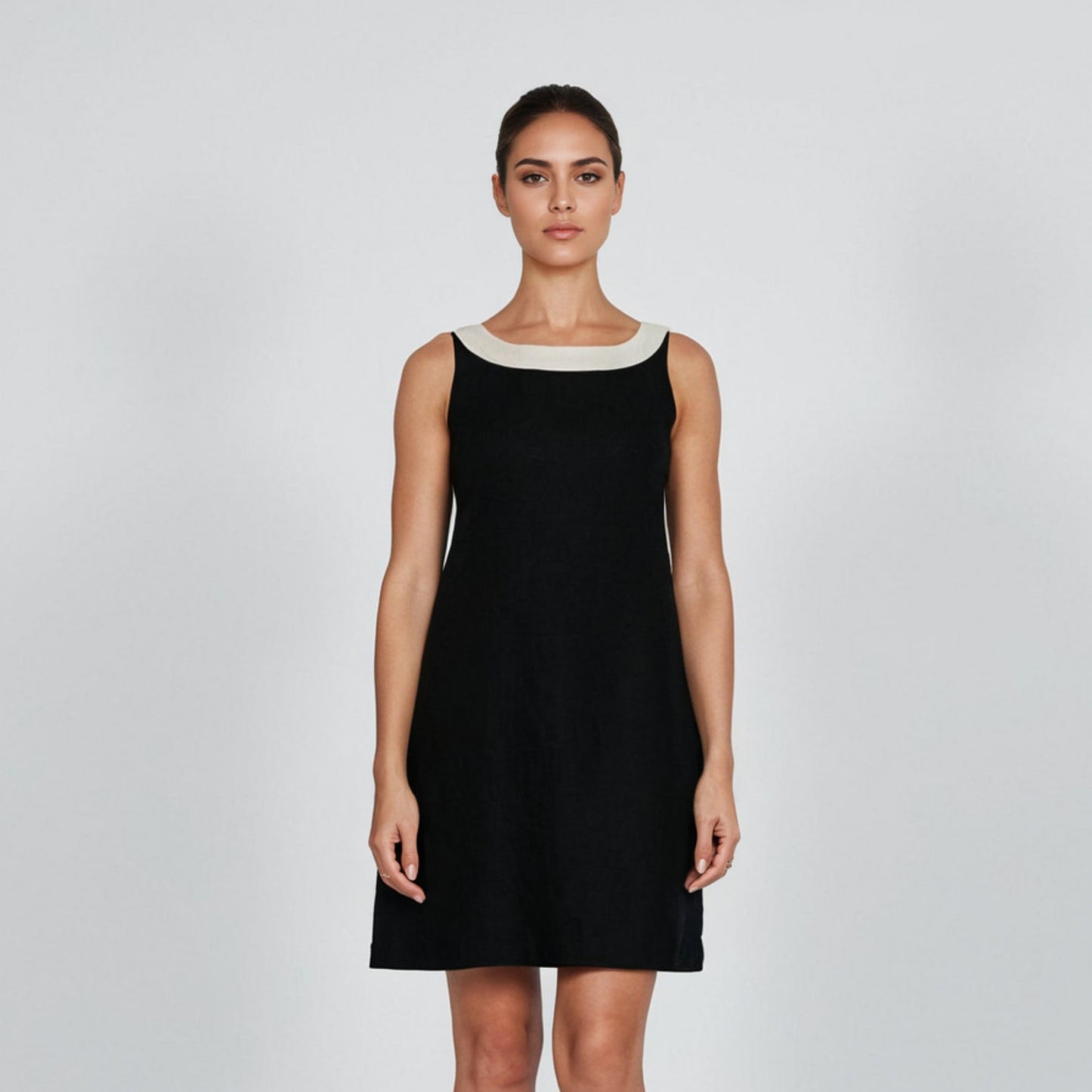 Simple A-Line Boat Neck Dress PDF Sewing Pattern