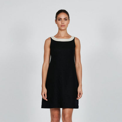 Simple A-Line Boat Neck Dress PDF Sewing Pattern