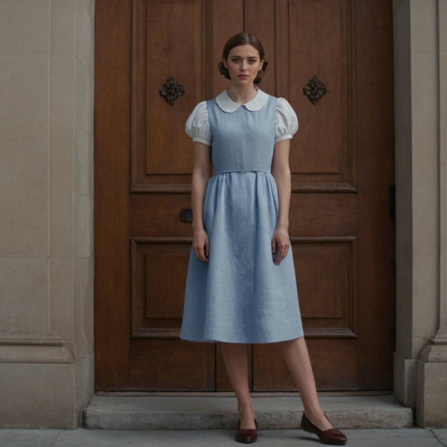 Vintage Pinafore Dress PDF Sewing Pattern