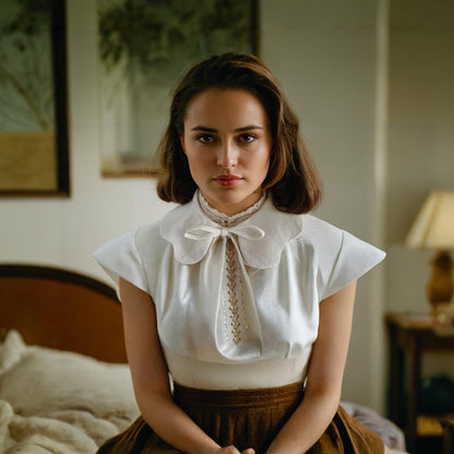 Scalloped Detachable Collar Pattern