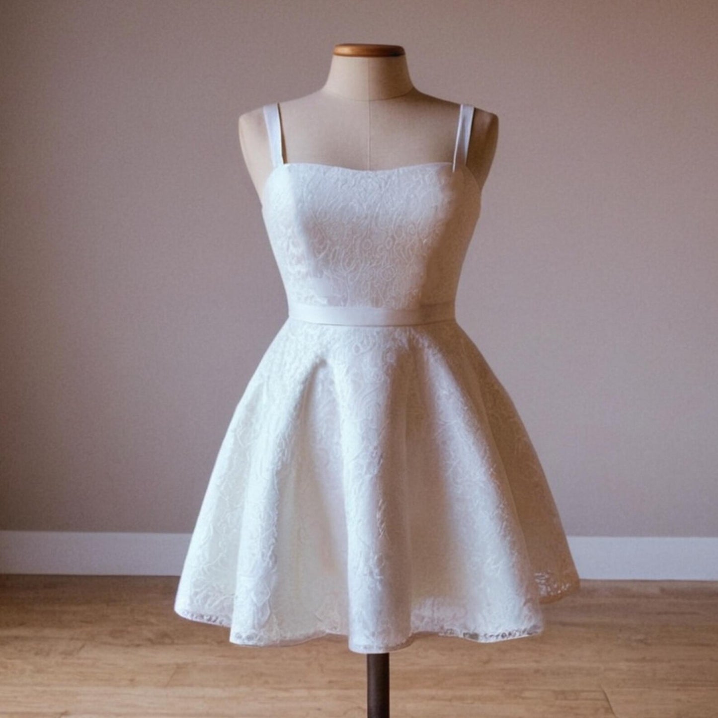 Circle Strap High Waist Dress PDF Sewing Pattern