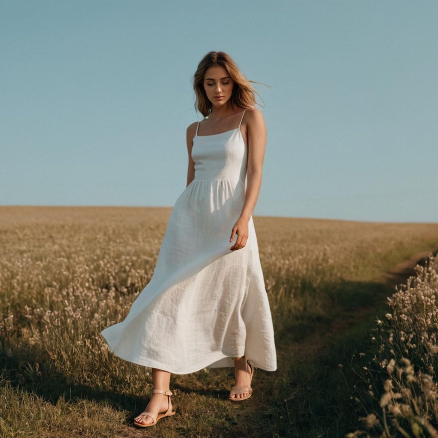 Simple Maxi Dress PDF Sewing Pattern