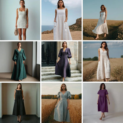 Linen Sewing Pattern Bundle