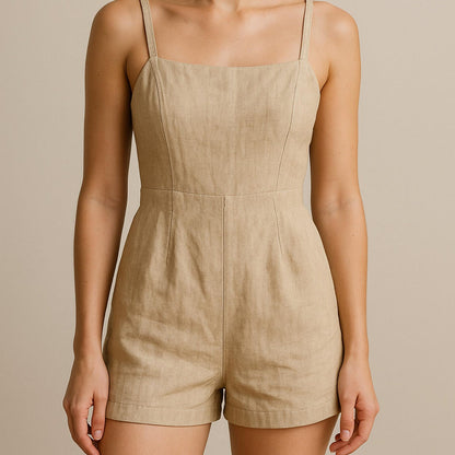 Linen Jumpsuit Sewing Pattern PDF