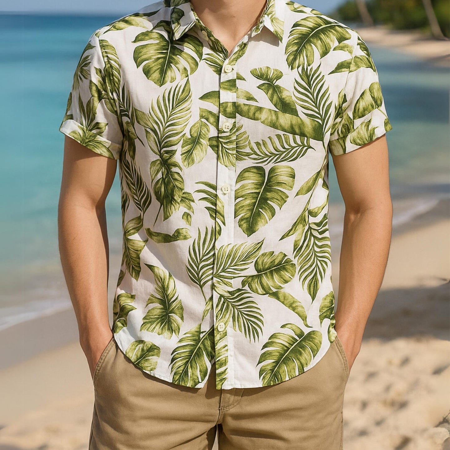 Men’s Hawaiian Shirt PDF Sewing Pattern