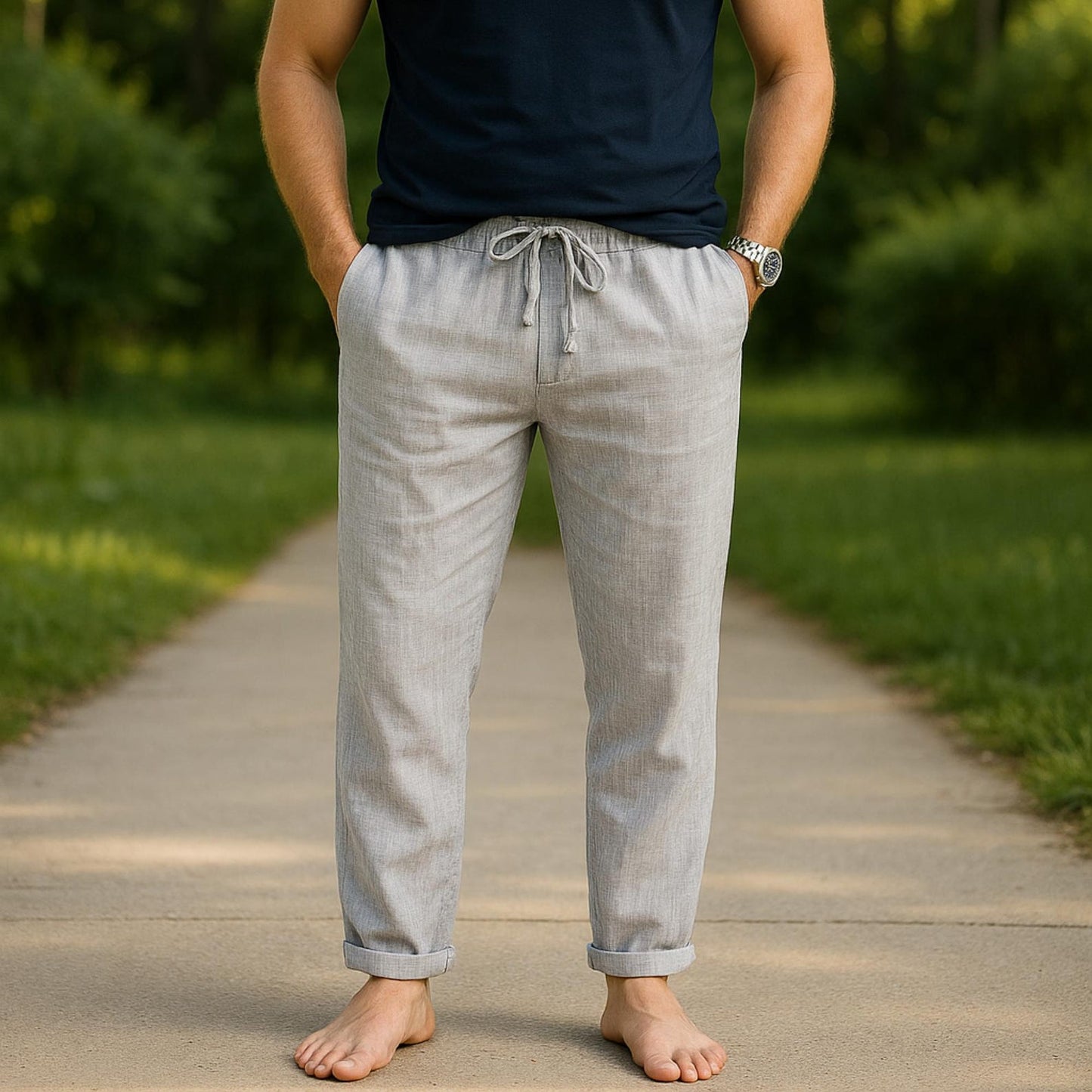 Men’s Linen Pants Sewing Pattern